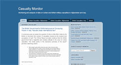 Desktop Screenshot of casualty-monitor.org